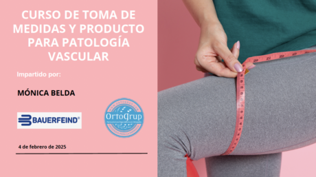 CURSO DE TOMA DE MEDIDAS Y PRODUCTO PARA PATOLOGÍA VASCULAR- BAUERFEIND -  online grabado